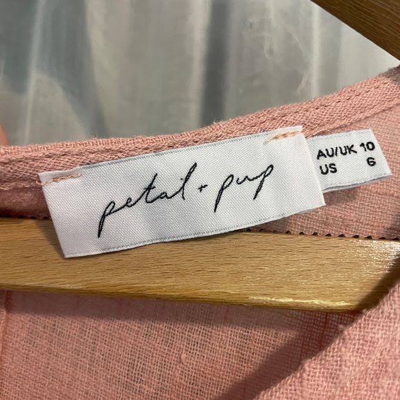 Petal and pup maxi linen dress - Picture 3 of 5